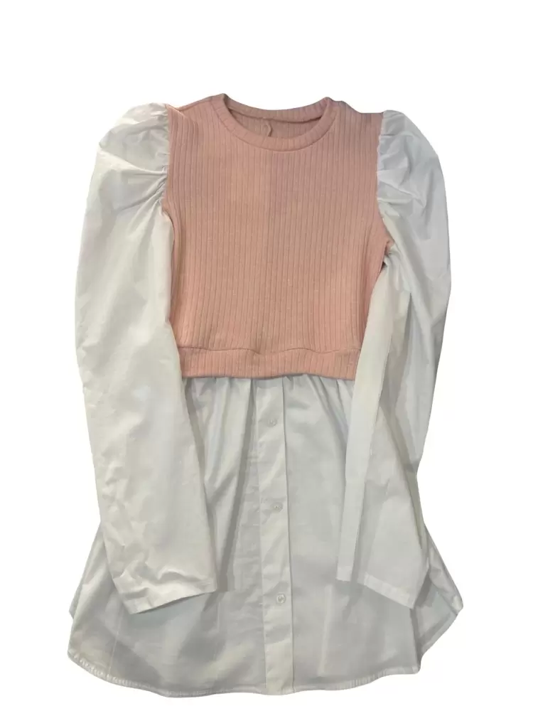 Camicia pull rosa   